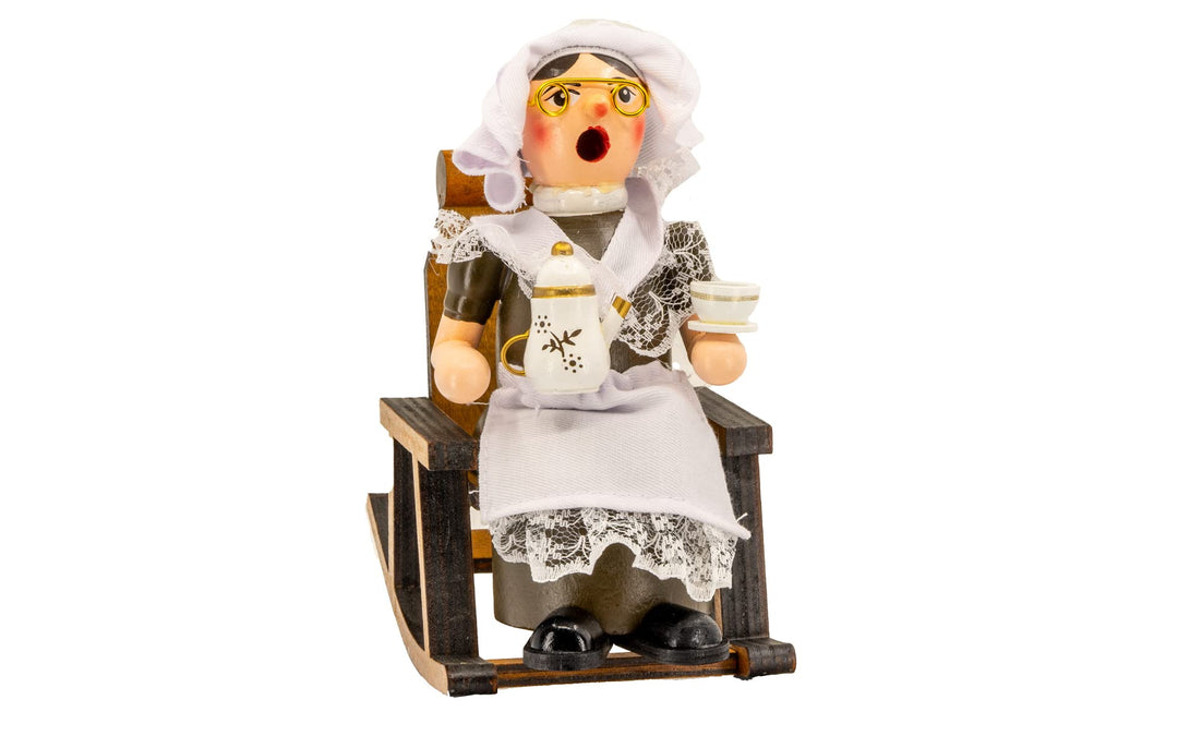 Kaladia - Räuchermännchen/Räucherfigur aus Holz - für Räucherkerzen Grösse M - Motiv: Räuchermännche