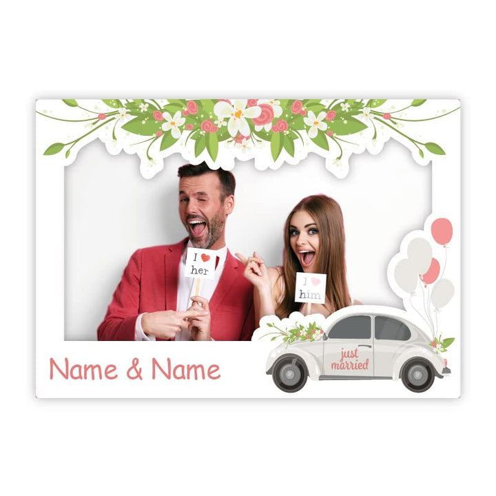 LARGE FORMAT Personalisierter Selfie-Rahmen, Rahmen für Partys und Firmenveranstaltungen, 100 x 70 c