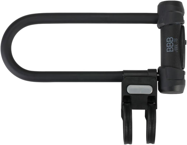 BBB Cycling Fahrradschloss mit Schlüssel Secure U ART-3,SoldSecure Gold Zertifiziert Hochsicherheits