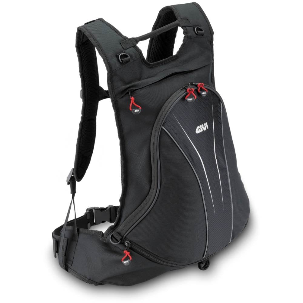GIVI EA104B Backpack Extensible Bag Easy mit Regen Cover, 24 Liter