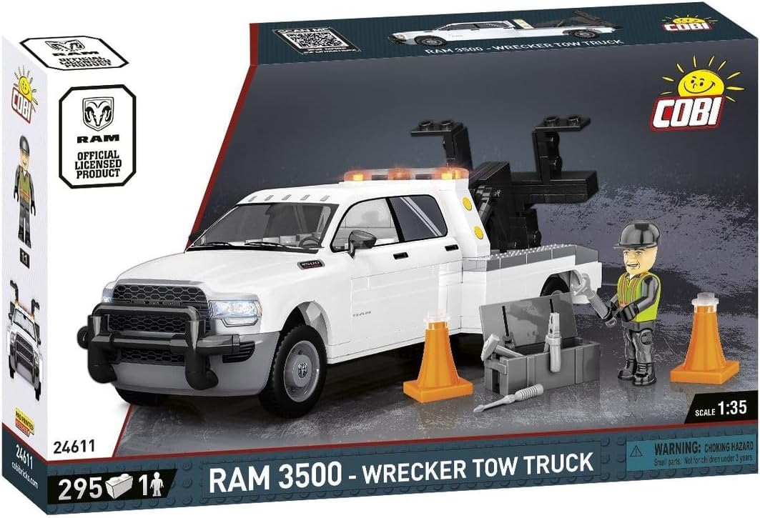 COBI RAM 3500 Wrecker Tow Truck