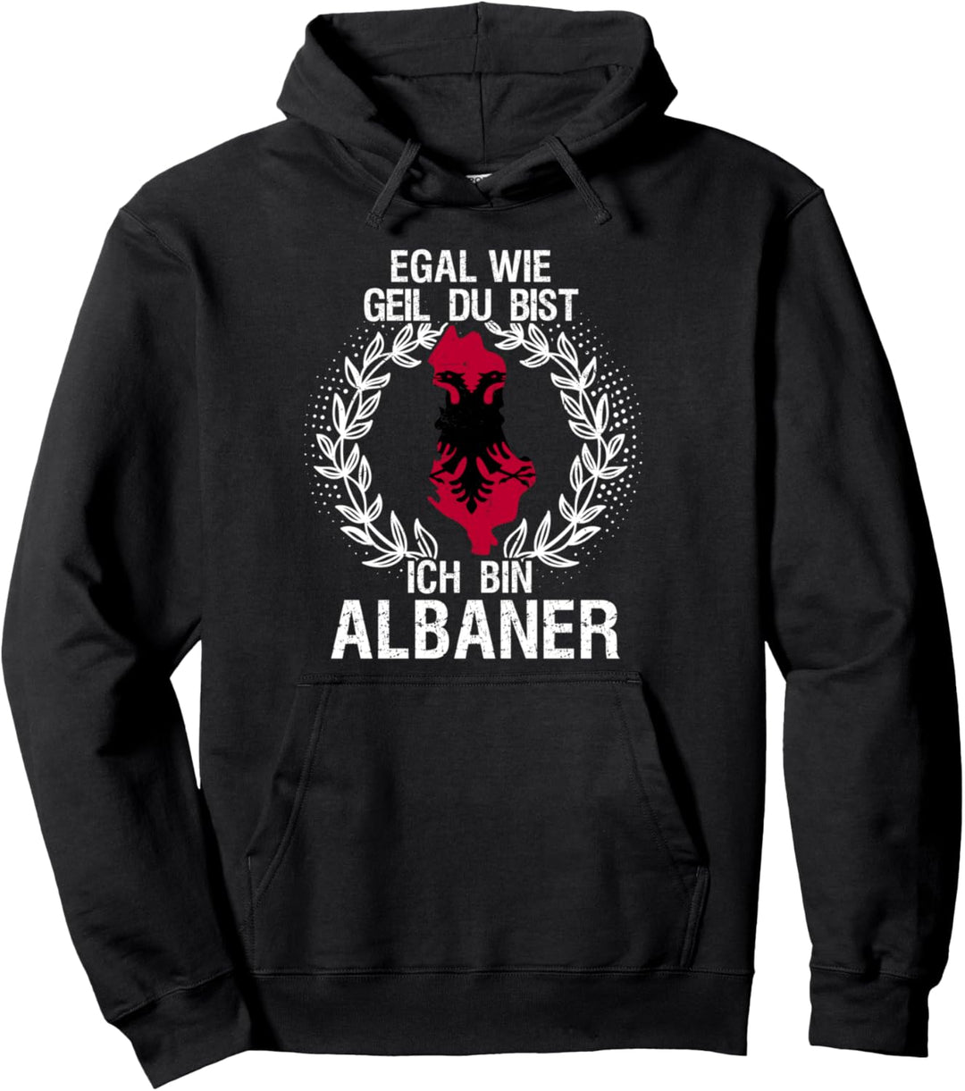 Albaner sind cooler! - Albaner Trikot Albania Albanien Pullover Hoodie