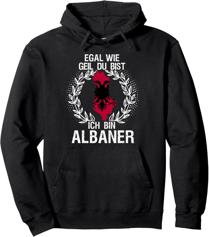 Albaner sind cooler! - Albaner Trikot Albania Albanien Pullover Hoodie