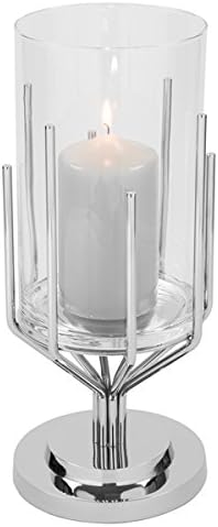 Fink - Luxor - Windlicht, Kerzenleuchter - Höhe: 33 cm - mit Glaszylinder