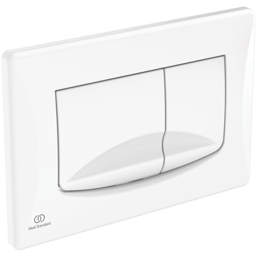 Ideal Standard R0109AC Solea Betätigungsplatte ‎341 g Weiss, ‎341 g Weiss