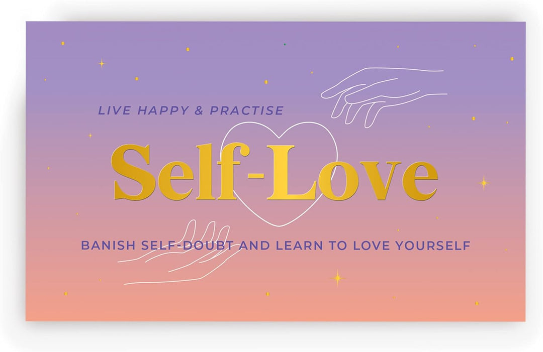 Gift Republic Live Happy & Practice Self Love – 100 Karten-Pack, um Vertrauen und Selbstakzeptanz au