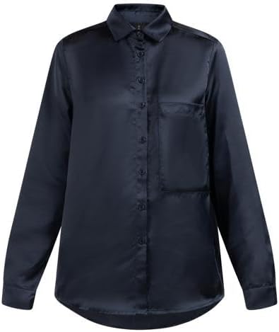 baradello Damen Hemdbluse L Navy, L Navy