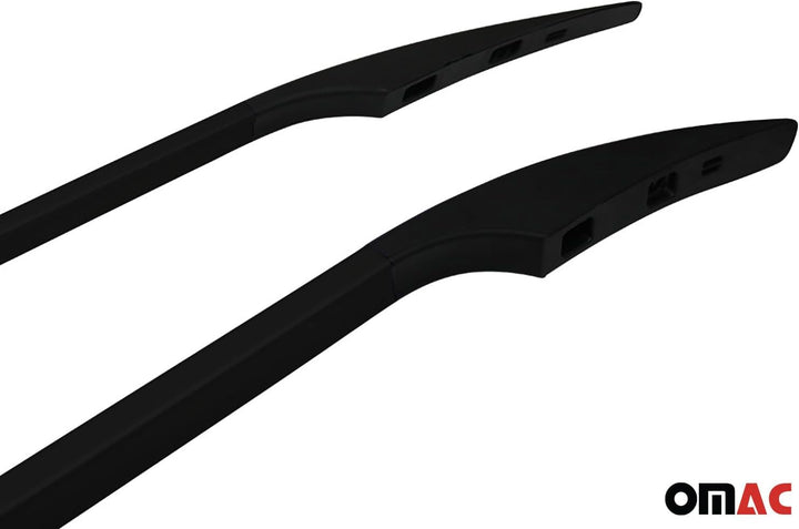 OMAC Dachreling Dachgepäckträger kompatibel mit Porsche Cayenne 9PA 2002-2010 Alu Schwarz Cayenne 20
