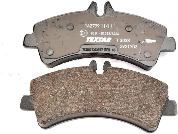 Textar 2921702 Bremsbelagsatz, Scheibenbremse