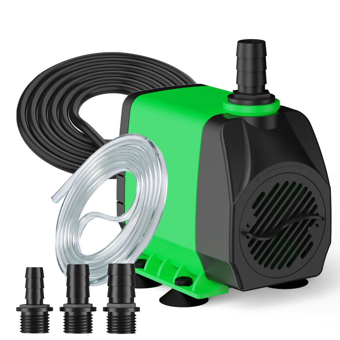 Knifel Springbrunnenpumpe 60W 3000L/H mit 3m extra langem Kabel