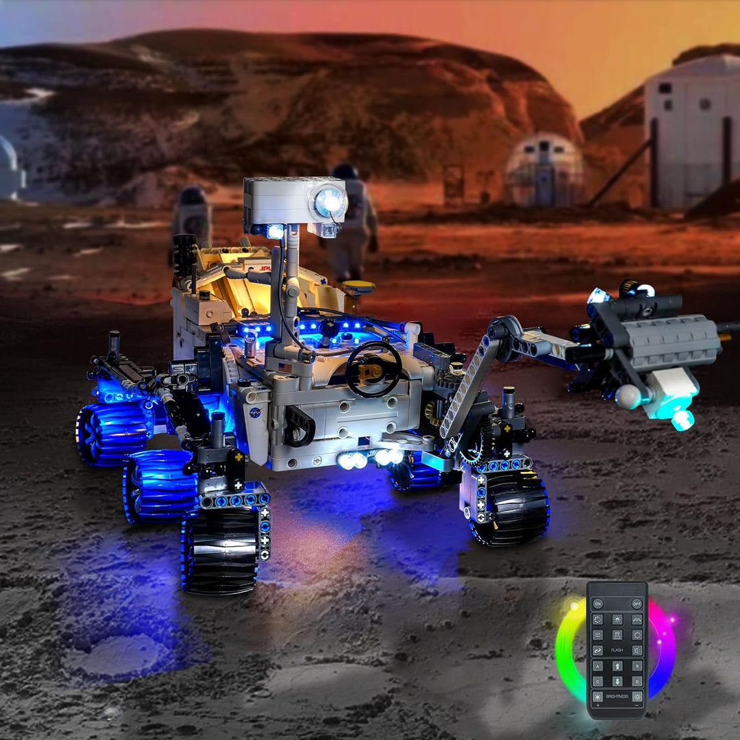 Fernbedienung Licht-Kit für Lego NASA Mars Rover Perseverance 42158 (Kein Lego-Modell), Led Beleucht