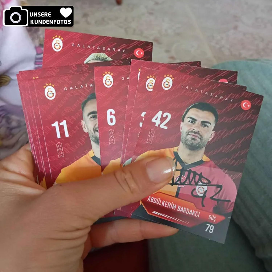 Galatasaray Pulse Sammelkarten 2024/25-12 Fussballkarten Box Limitiert GS Cimbom, Digitale Unterschr