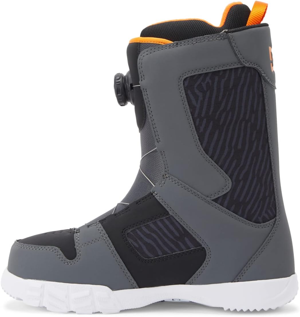 DC Shoes Phase - Boa®-Snowboardboots für Männer us 11 / uk 10 / eu 44.5 Grau / Schwarz / Orange, us