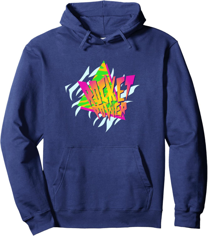 Rocket Power Retro Triangle Logo Pullover Hoodie