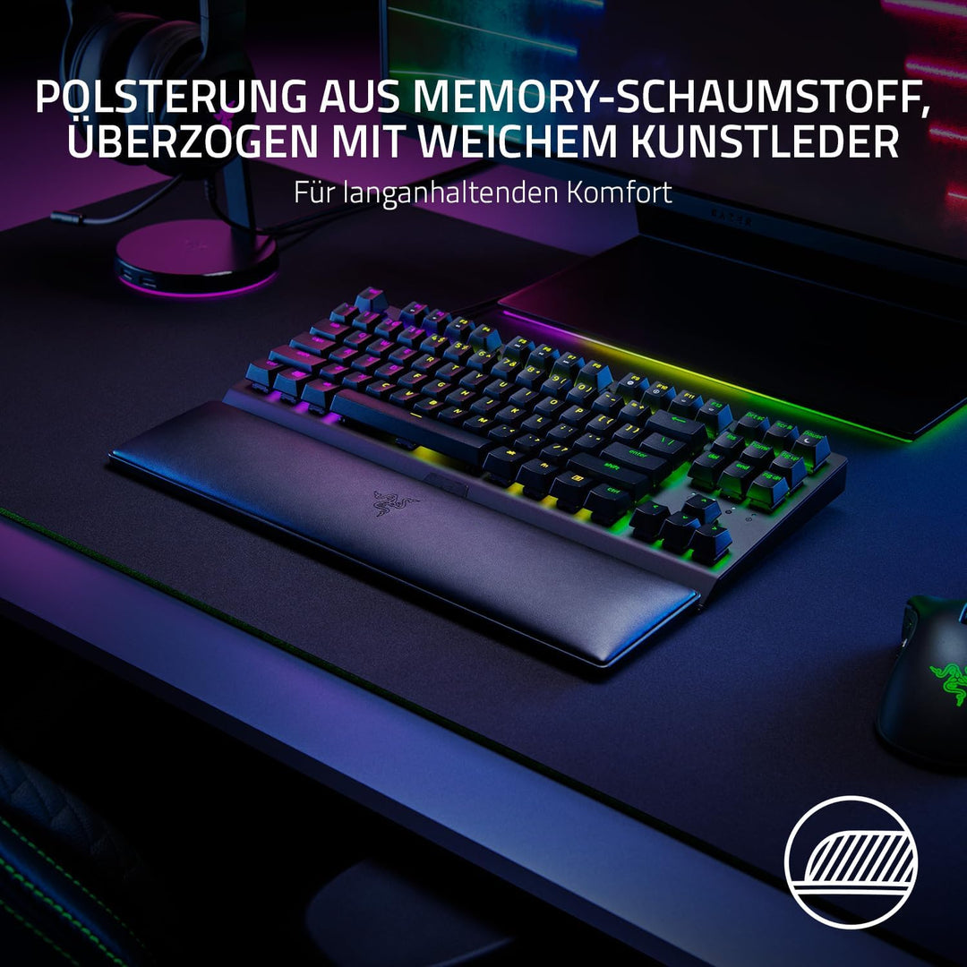 Razer Wrist Rest für TKL - Ergonomische Handballenauflage von Razer für Tastaturen ohne Ziffernblock