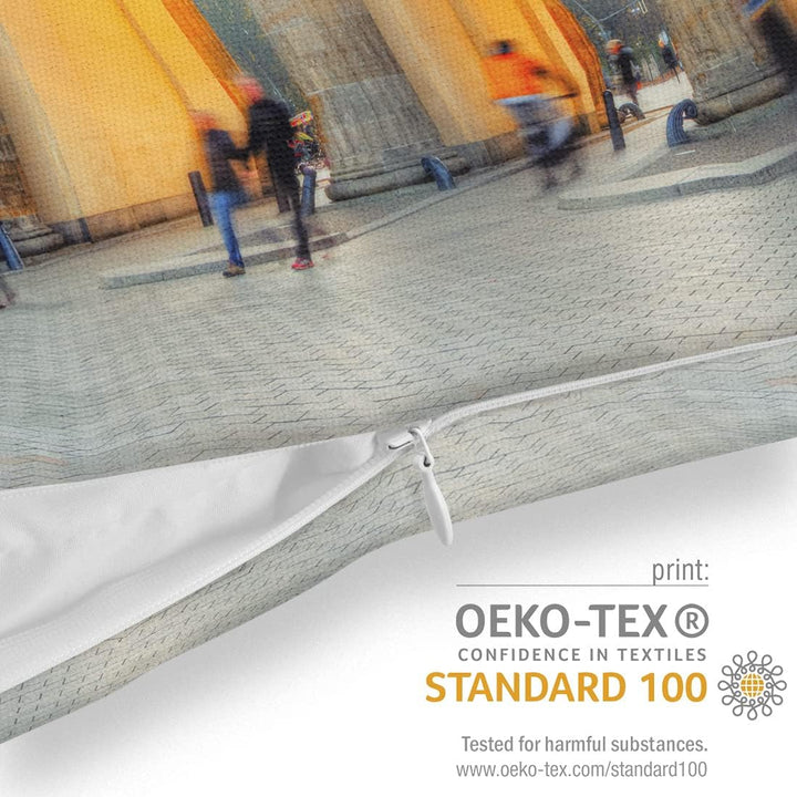 VOID Brandenburger Tor Berlin Kissenbezug Kissenhülle Sofakissen Kissen Deko Outdoor-Kissen Dekokiss