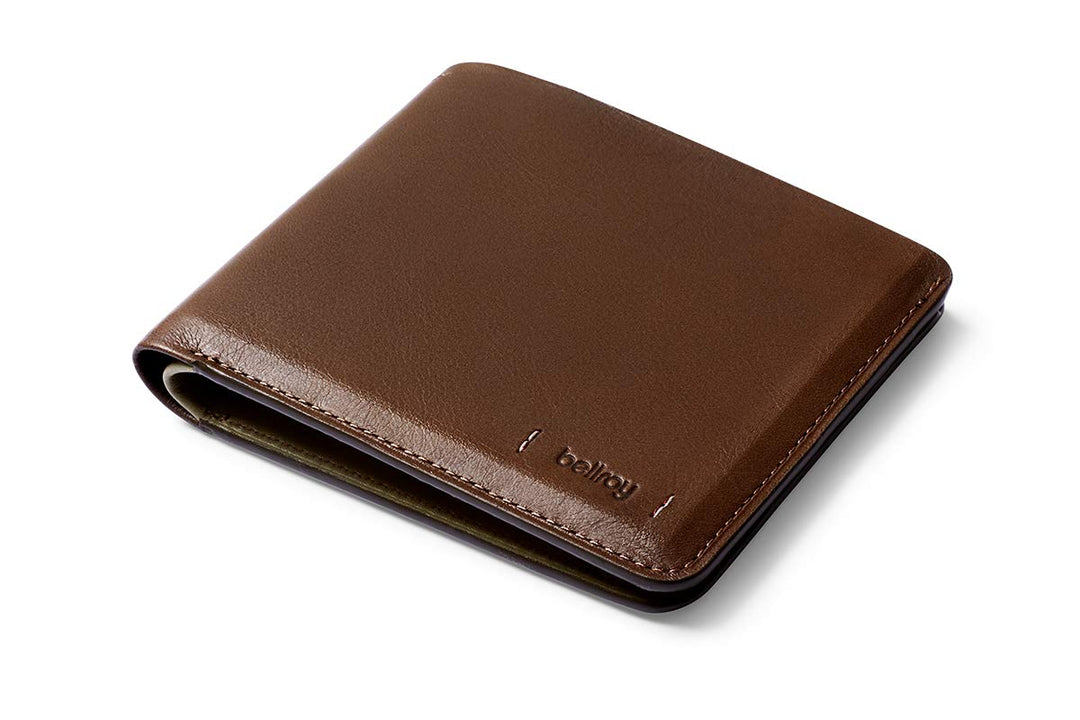Bellroy Hide & Seek Premium Edition - Darkwood (Schlanke Leder Brieftasche), Darkwood