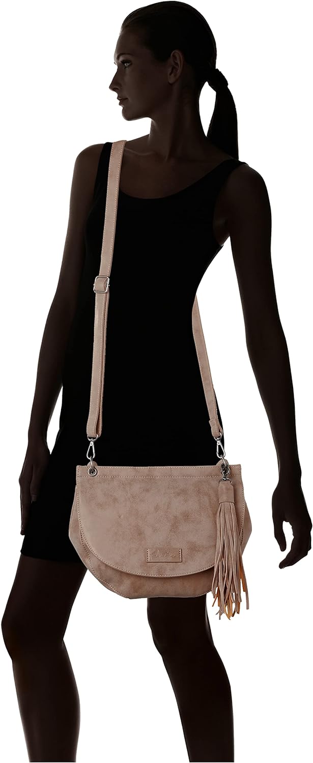 Fritzi aus Preussen Damen Fritzi43 Cross Vintag 491 Taupy Umhängetasche, One Size