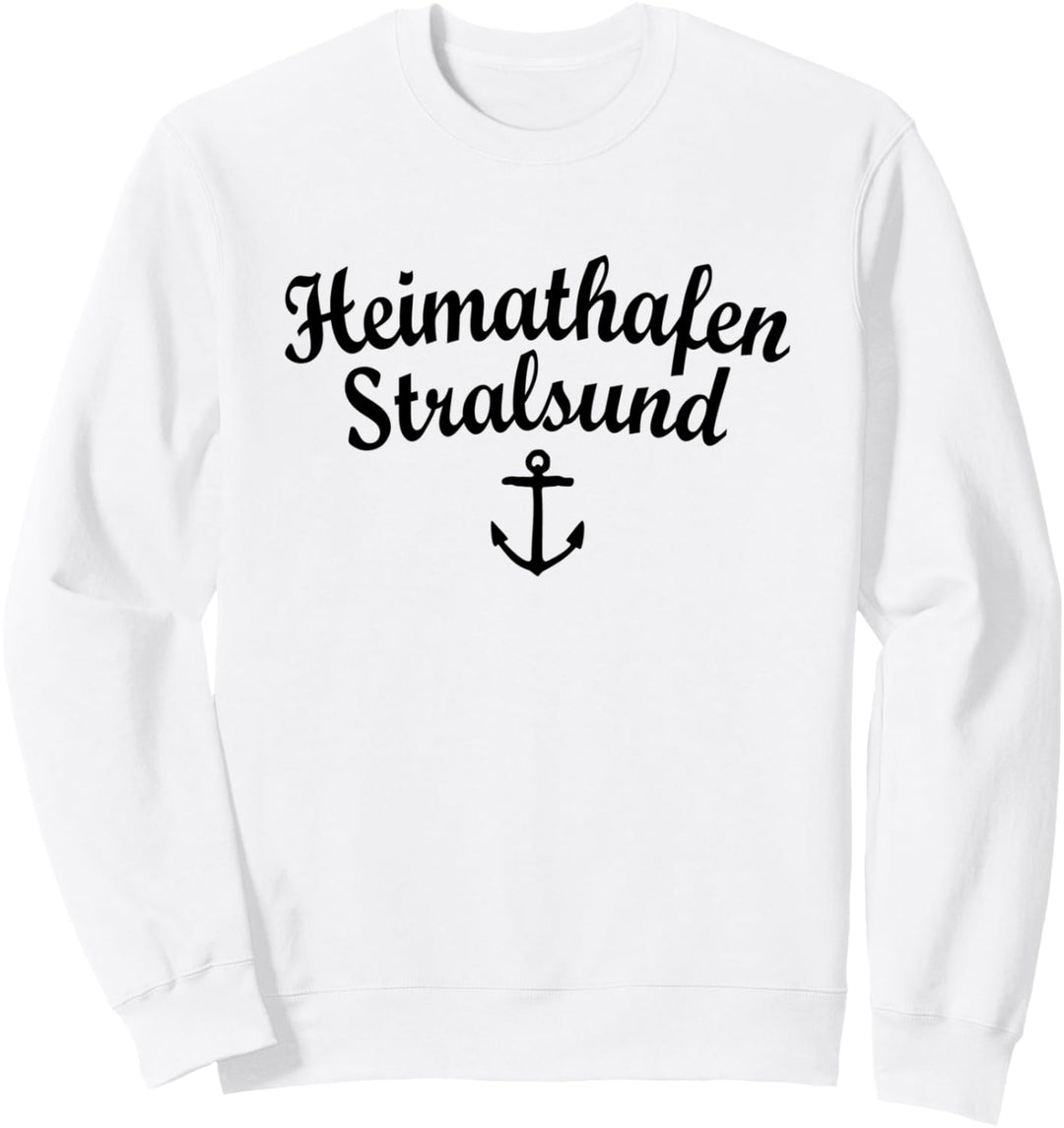 Heimathafen Stralsund (Schwarz) Stralsund Sweatshirt