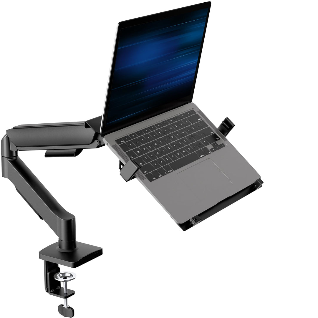 VIVO Laptop Halterung 10-15,6", Schwarz, STAND-V001O-L | VESA Tisch-Halter