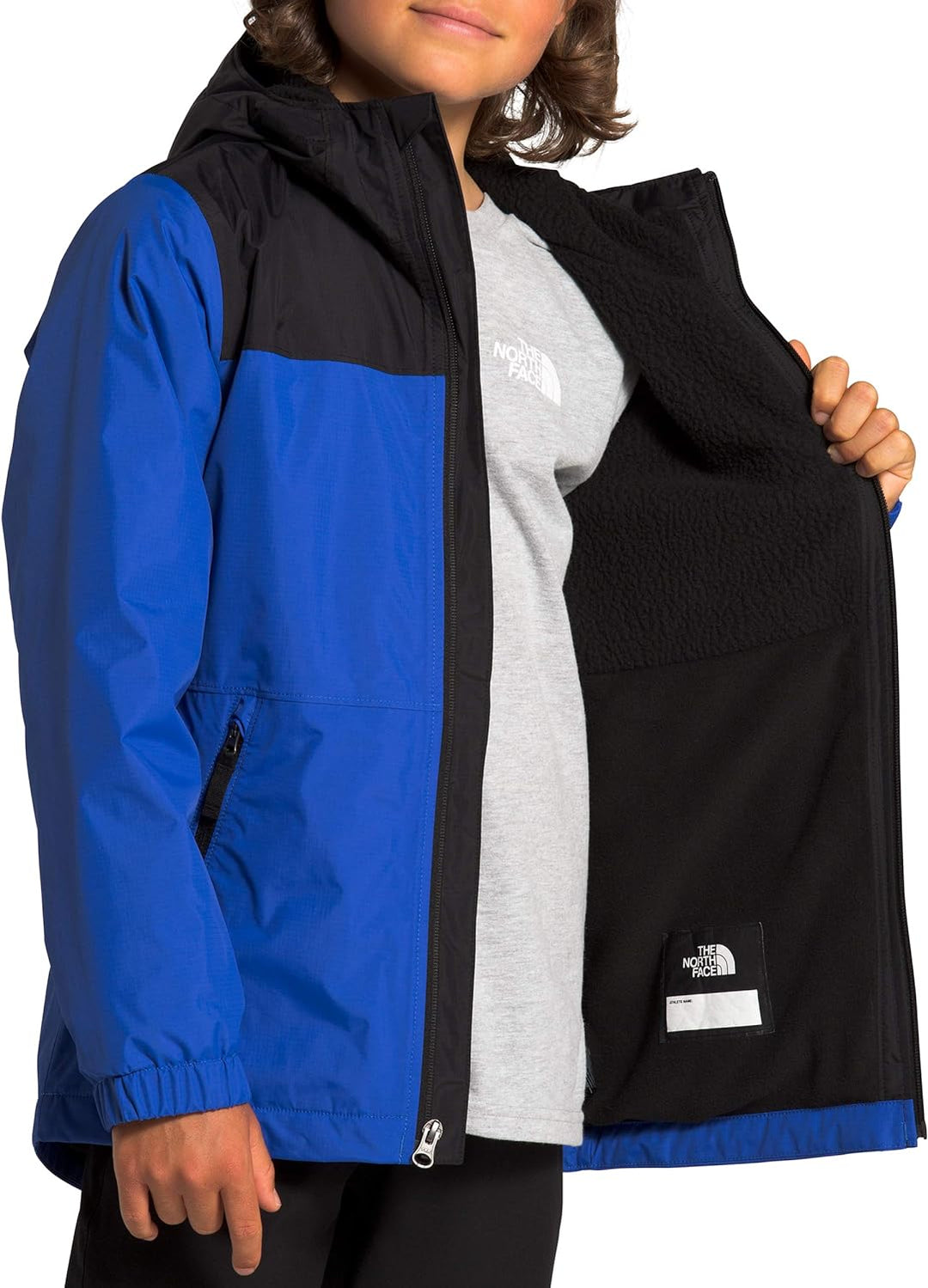 THE NORTH FACE Jungen Warme Sturm Regenjacke S Blue