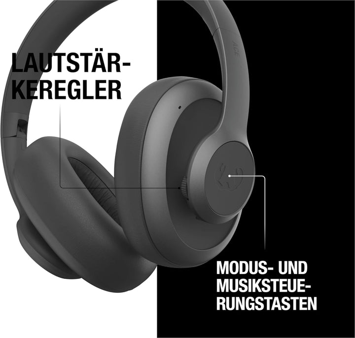 Fresh 'n Rebel Clam Ace Bluetooth Kopfhörer Over Ear mit Hybrid Active Noise Cancelling, 60 Stunden