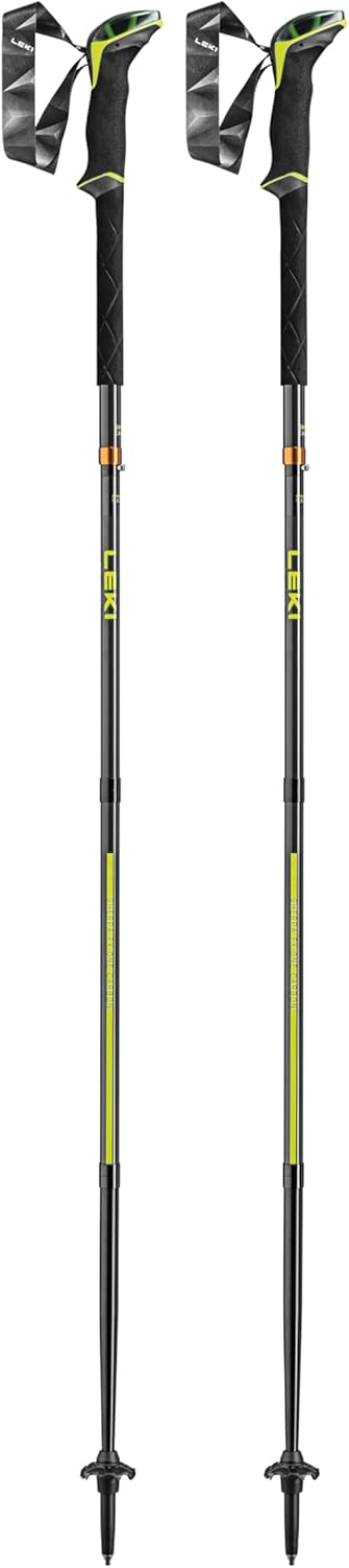 LEKI Sherpa FX.One Carbon Stöcke (38)135 naturalcarbon - neongelb - white, (38)135 naturalcarbon - n