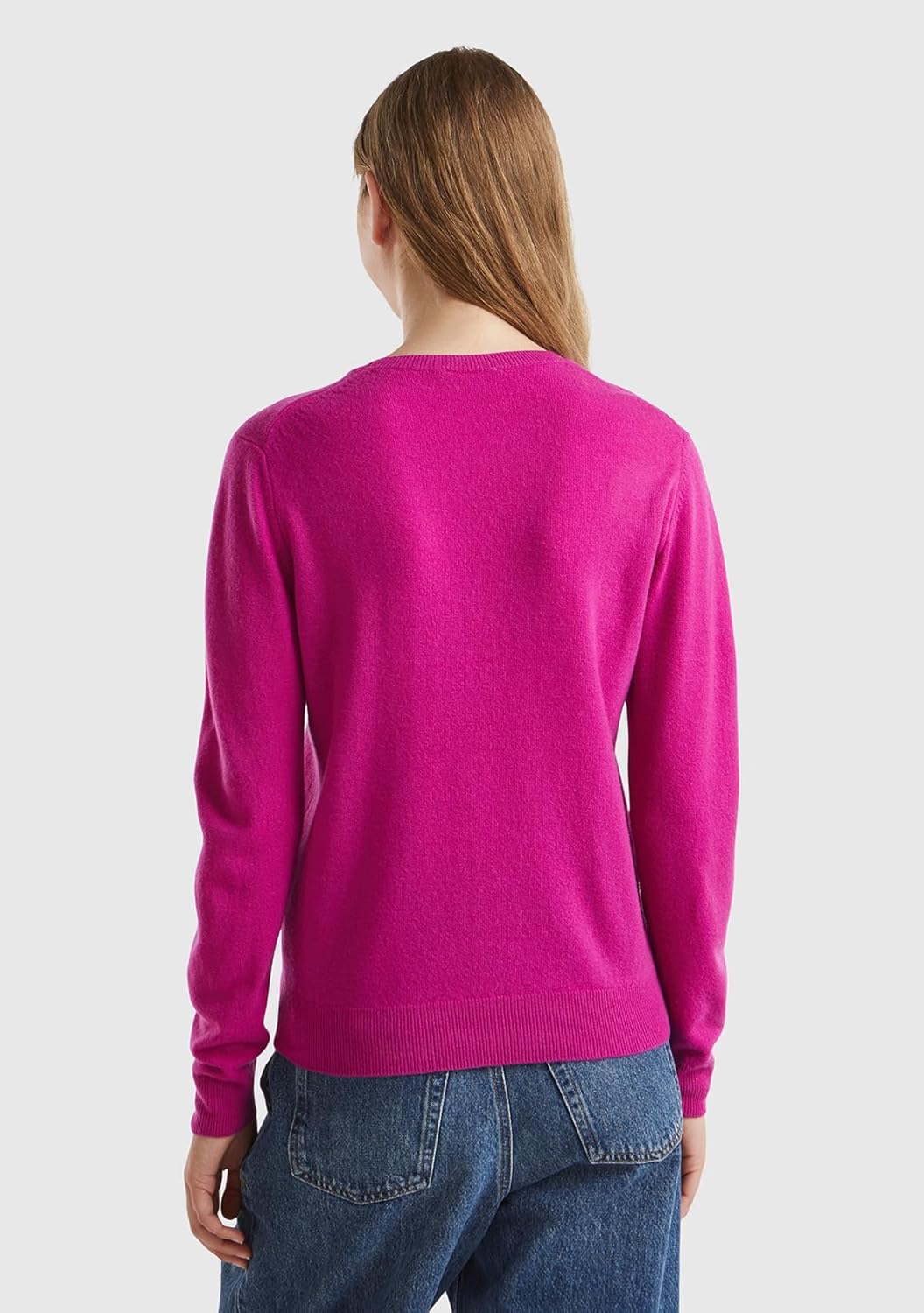 United Colors of Benetton Damen 1002d1k01 Pullover (1er Pack) XS Violett_cl, XS Violett_cl