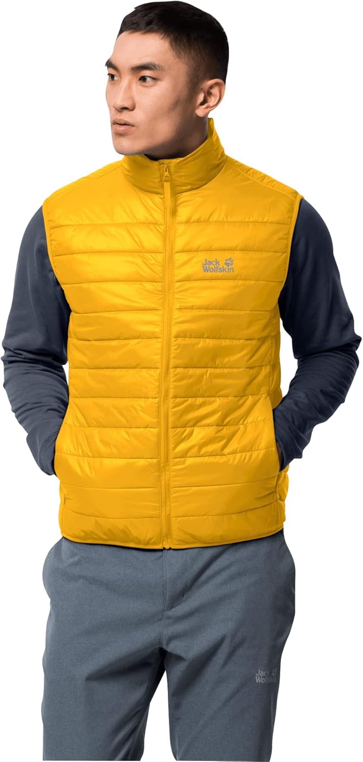 Jack Wolfskin Herren JWP Vest M Einheitsgrösse Grosse Grössen Burly Yellow Xt, Einheitsgrösse Grosse