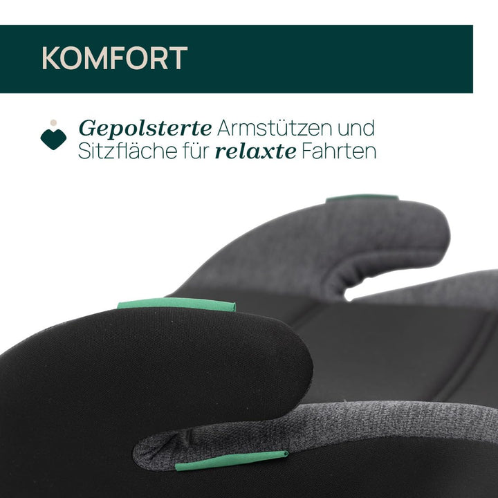 Chicco Quasar Fix i-Size, Kinderautositz 7-12 Jahre (126-150 cm), Gewicht 23-36 kg, Gruppe 3, einfac