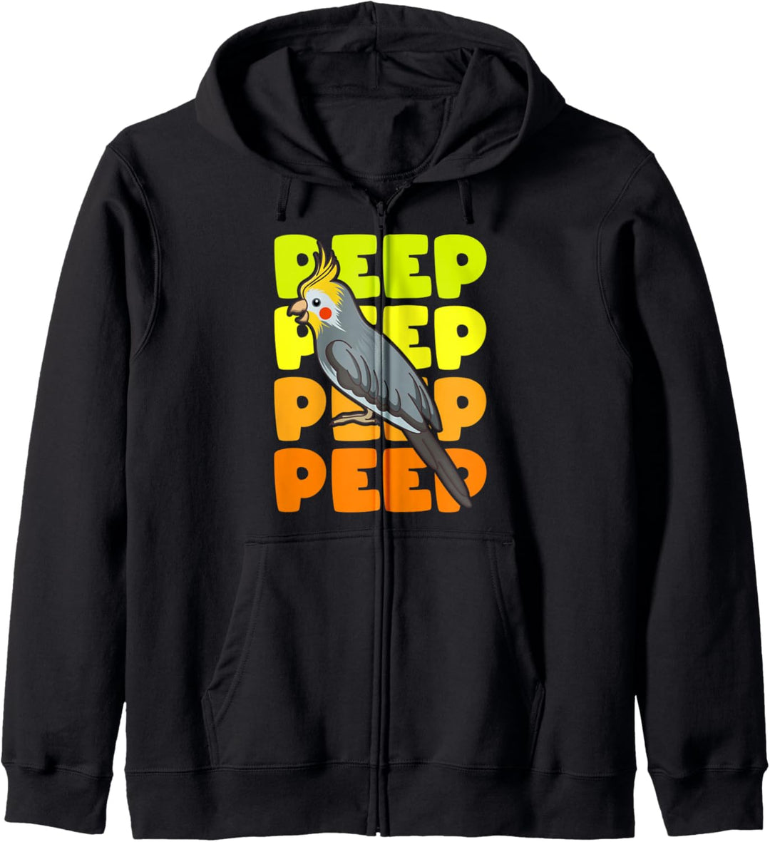NYMPHENSITTICH Sweater Grosssittich Geschenk Nymphensittiche Kapuzenjacke