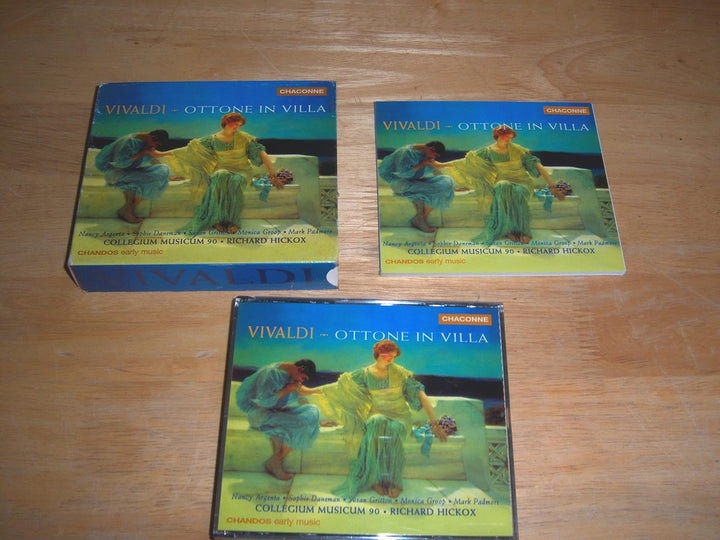 Vivaldi: Ottone in Villa (Gesamtaufnahme), Audio-CD
