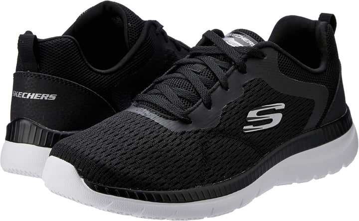 Skechers Damen 12607 Sneaker 35 EU Schwarz, 35 EU Schwarz