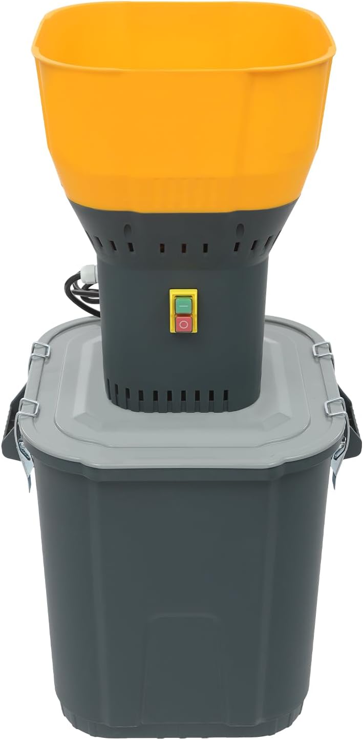 45L Getreidemühle Elektrisch, 1300W Professionelle Schrotmühle Kornmühle mit 5 Siebe für alle Arten