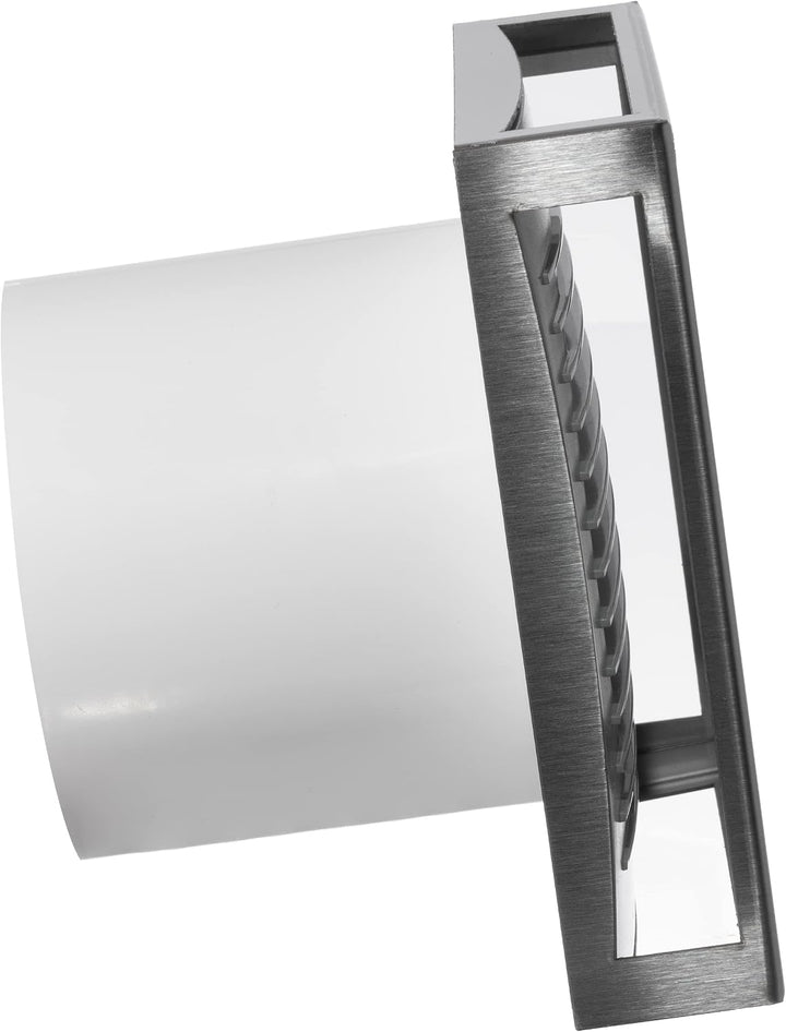 LIRAST Ø 100mm Edelstahl Badlüfter, Ventilator/Lüfter für Effiziente Belüftung im Bad Kuche WC, Ø 10
