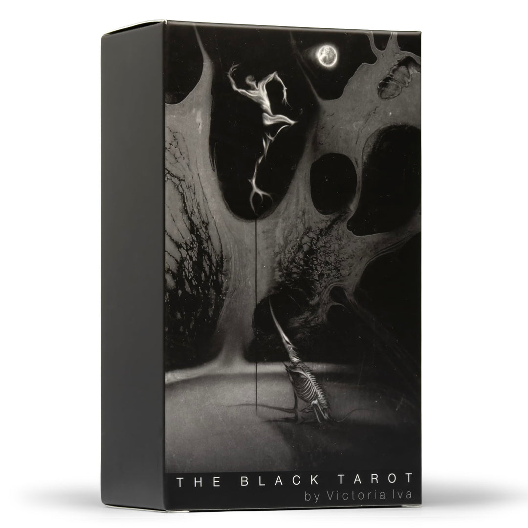 Da Brigh Schwarzes Tarot Karten Deck, Englisch