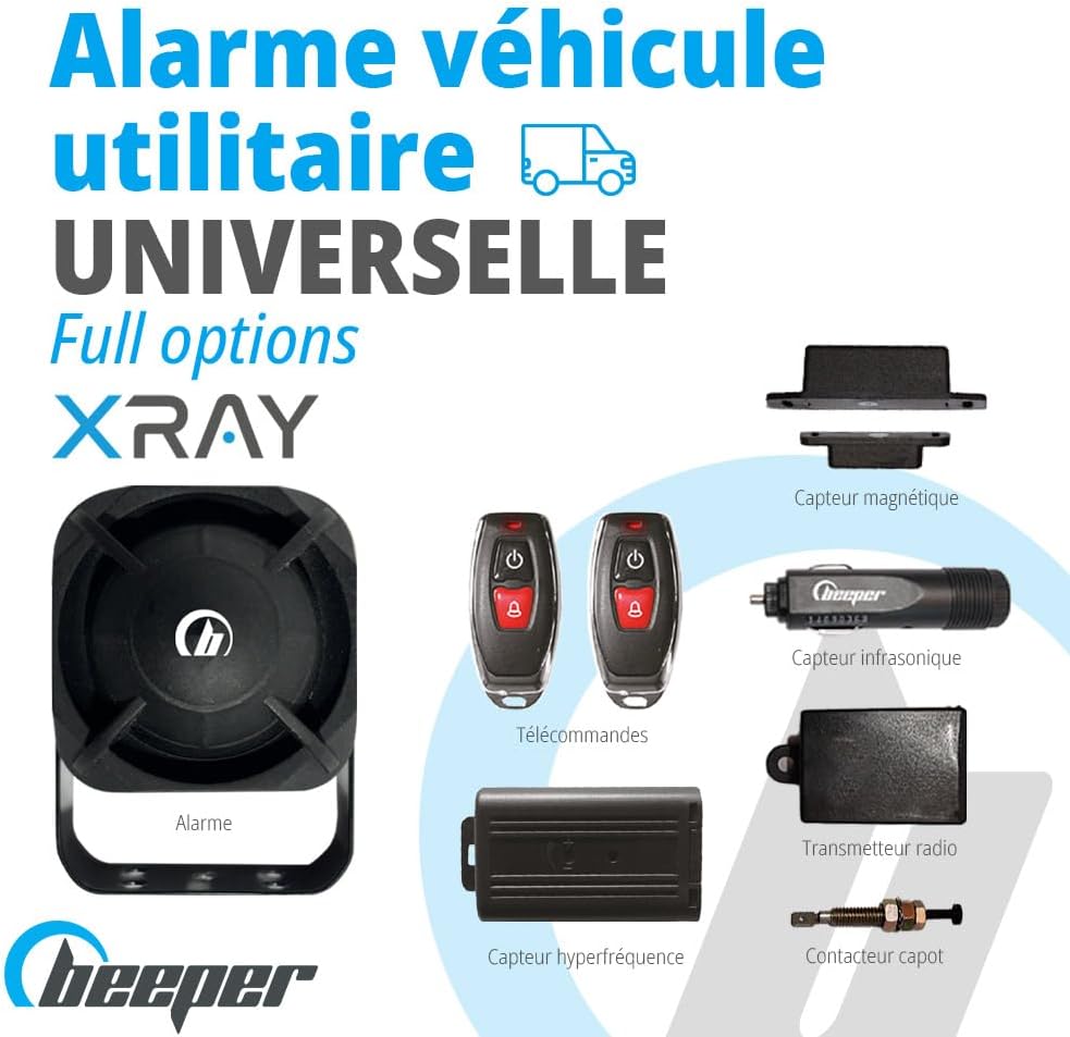 Universal Alarm für Nutzfahrzeuge XR5VUL BEEPER, XR5VUL