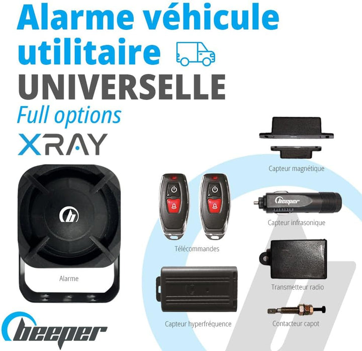 Universal Alarm für Nutzfahrzeuge XR5VUL BEEPER, XR5VUL