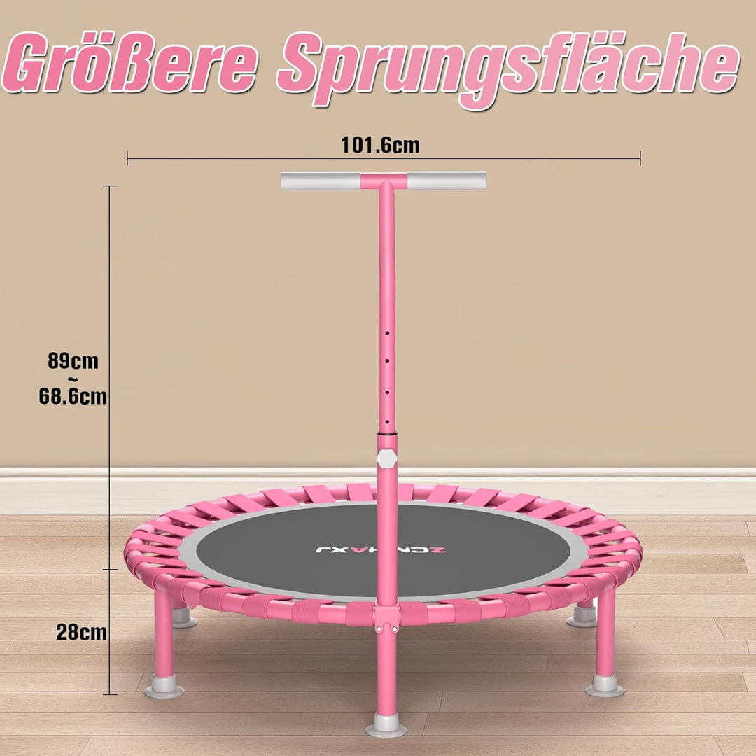 Faltbares Mini-Trampolin, 101,6 cm, Rebounder-Trampolin für Erwachsene und Kinder, 204 kg Kapazität