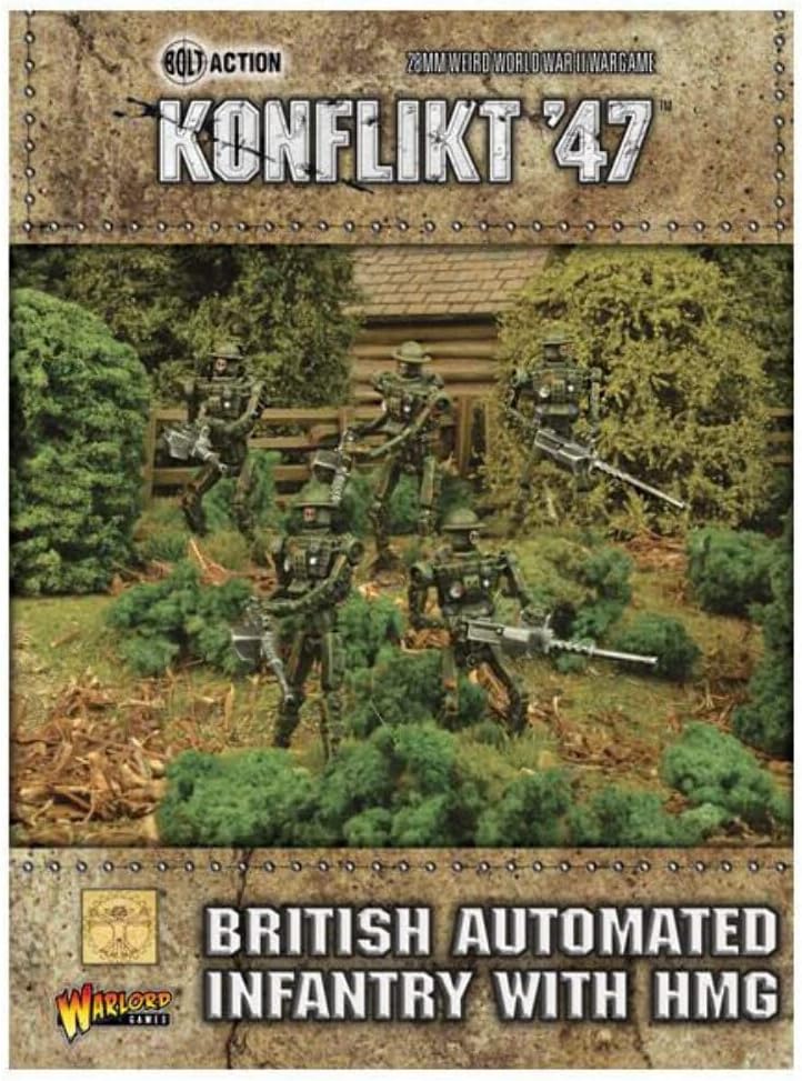 Konflikt '47: British Automated Infantry with HMG