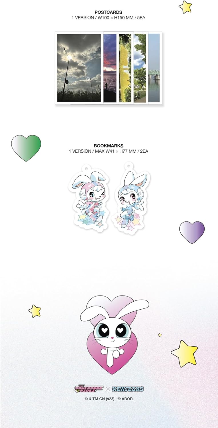 NewJeans - Get Up [The Powerpuff Girls X NJ Box ver.] Album (A ver.), A Ver.