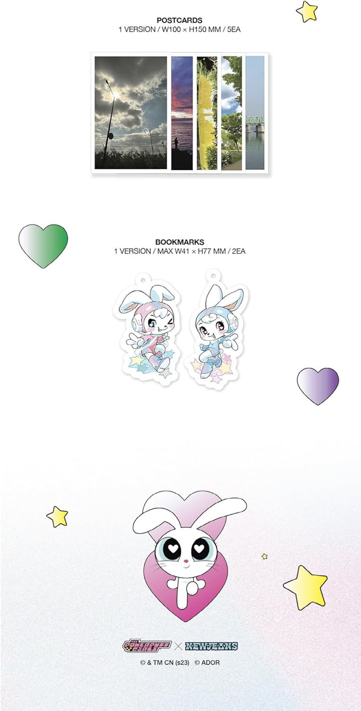 NewJeans - Get Up [The Powerpuff Girls X NJ Box ver.] Album (A ver.), A Ver.