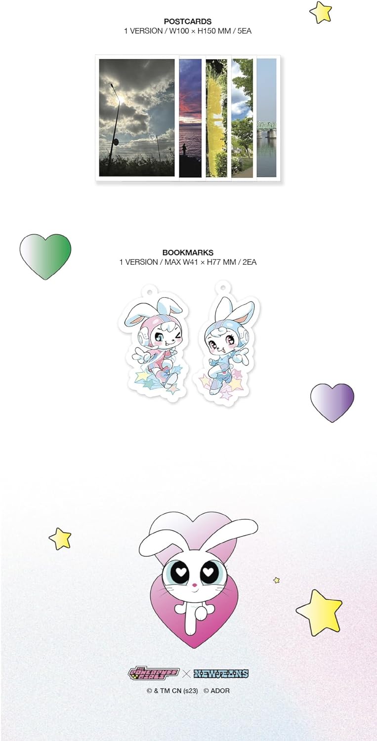 NewJeans - Get Up [The POWERPUFF GIRLS X NJ Box ver.] Album (B ver.), B Ver.