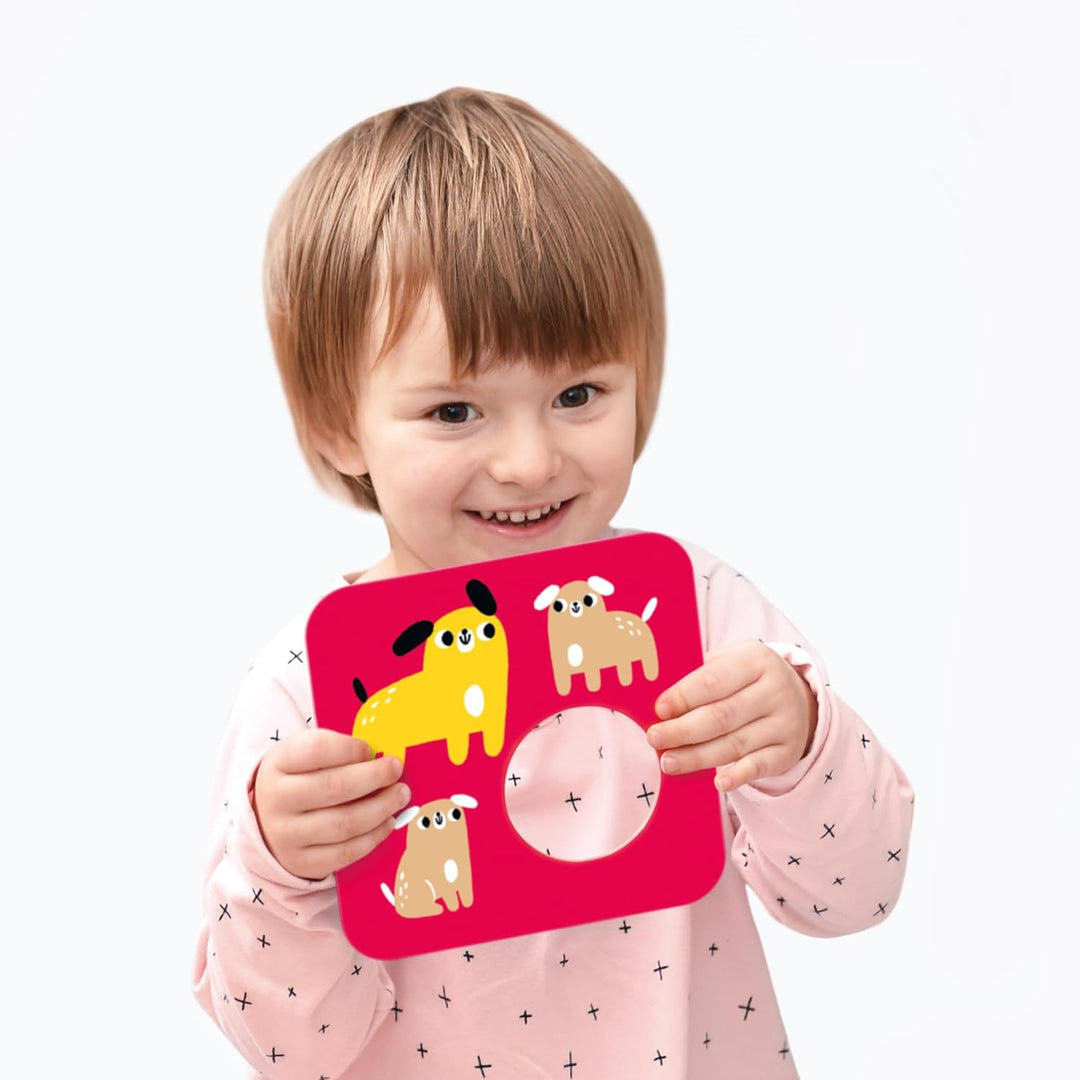 Banana Panda - High Contrast Match The Batch Puzzles - für Kinder ab 15 Monaten - Puzzle Kinder - Pu
