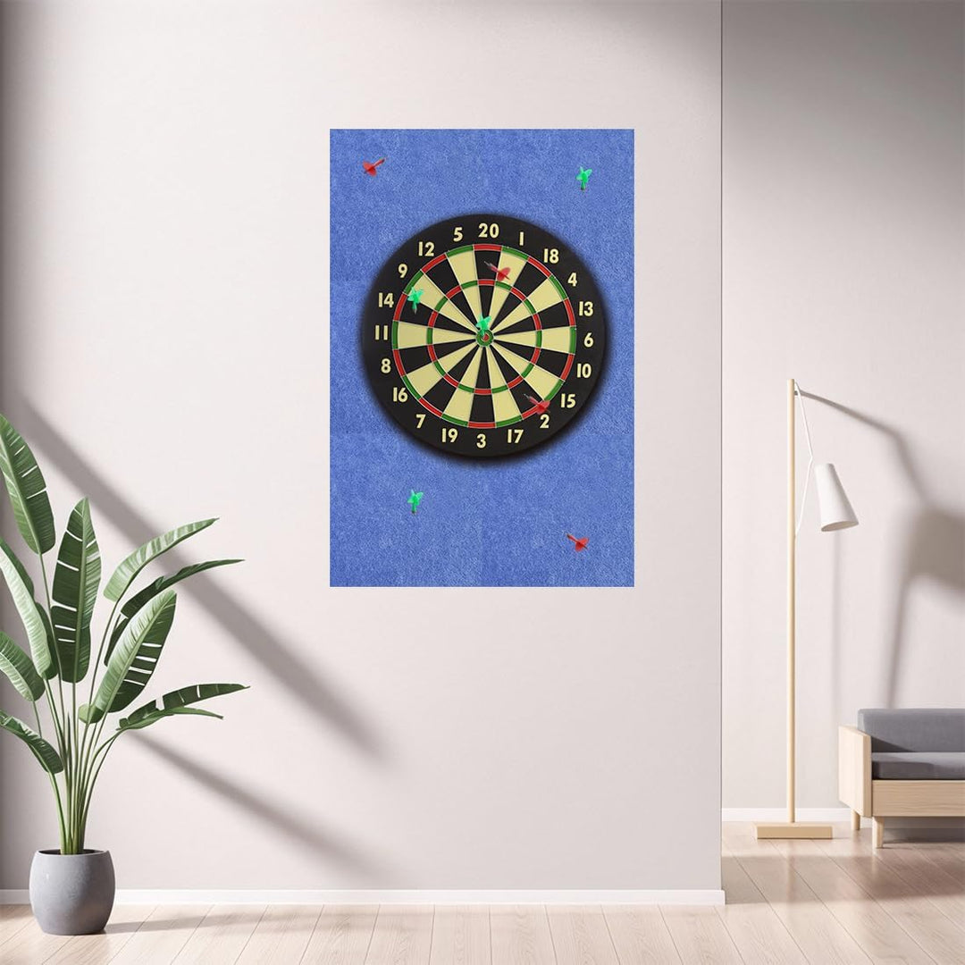 Dart Wandschutz, Filz-Dartboard-Wandschutz, Wandschutz Dartscheibe, Selbstklebende Dartscheiben Umra