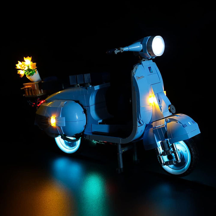 Kyglaring Led Licht Kompatibel mit Lego Vespa 125 10298 Bausteine, Fernbedienungs Beleuchtungszubehö