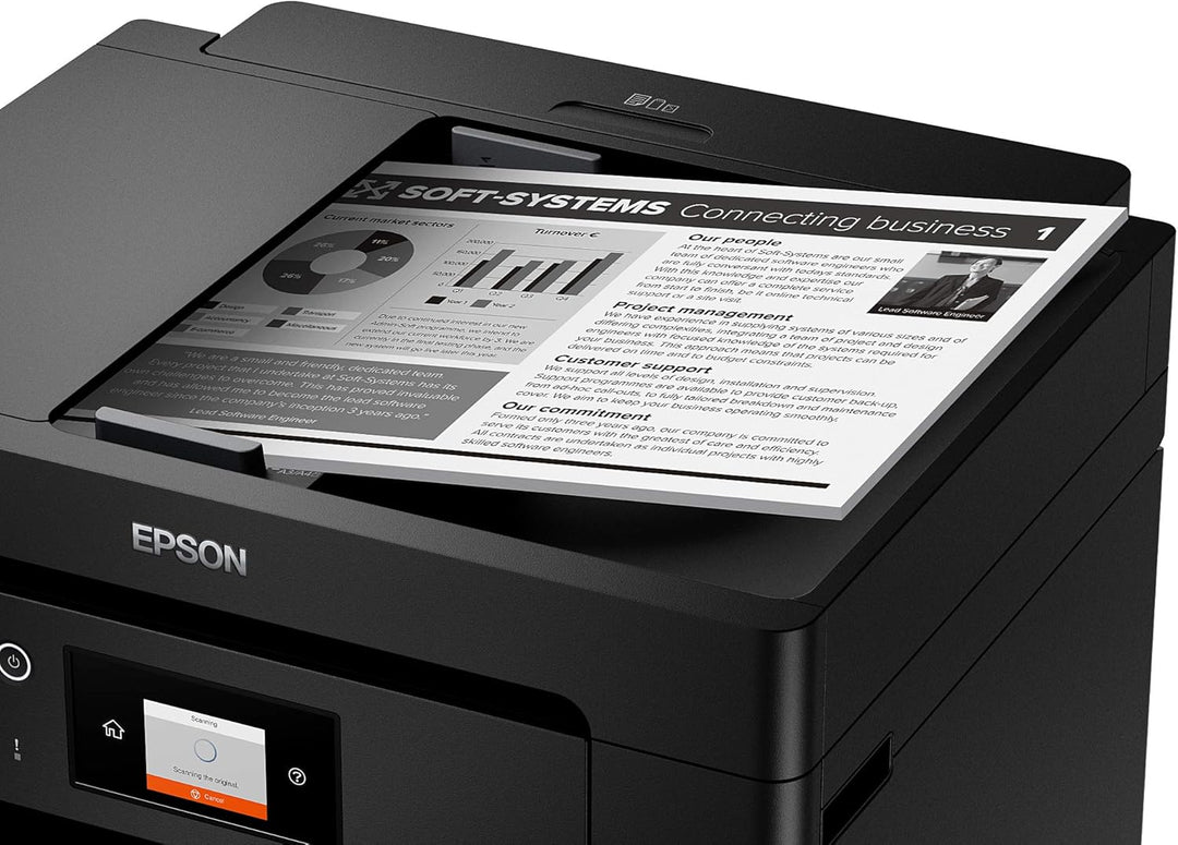 Epson EcoTank ET-M16600 4-in-1 Mono Tinten-Multifunktionsgerät (Kopie, Scan, Fax, A3, ADF, Full-Dupl