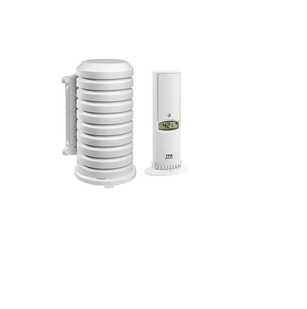TFA Dostmann 30.3312.02 Thermo-Hygrometer, Sender für Weatherhub Smarthome System Klima-und Heimüber