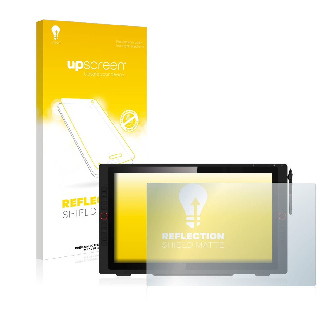 upscreen Entspiegelungs-Schutzfolie für XP-Pen Artist 24 Pro Displayschutz-Folie Matt [Anti-Reflex,