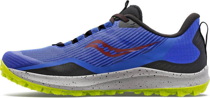 Saucony Ride 8 Deepwater Citron 40 EU Blue Raz Acid, 40 EU Blue Raz Acid